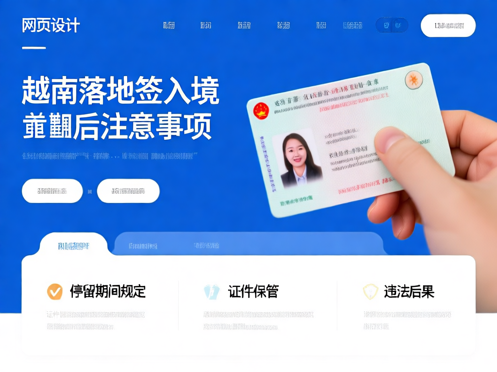 一签越南签证办理网团队