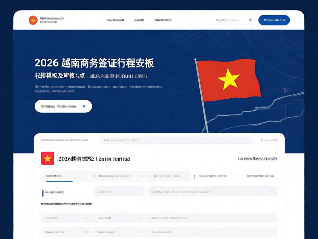 越南签证费用透明